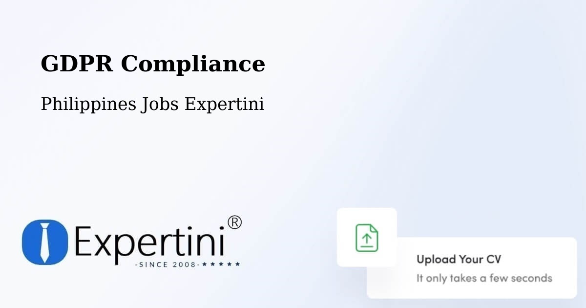 EU GDPR Compliance Statement – Tabuating - Philippines Jobs Expertini